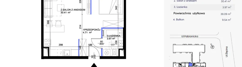 Mieszkanie w inwestycji: Nowa Pabianicka