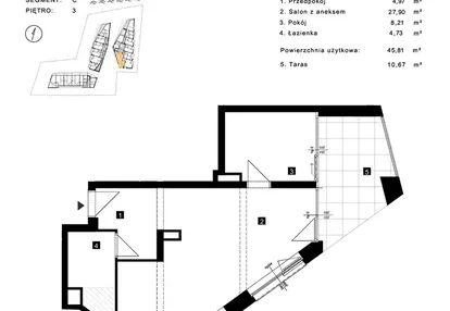 Mieszkanie w inwestycji: Cisha Apartamenty Dziwnów
