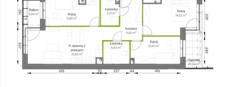 Mieszkanie w inwestycji: WUWA Vita
