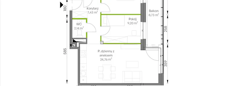 Mieszkanie w inwestycji: WUWA Vita