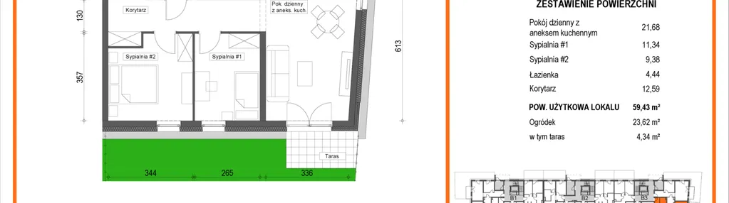 Mieszkanie w inwestycji: Zielony Brochów 7