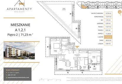Mieszkanie w inwestycji: Apartamenty Nowe Miasto