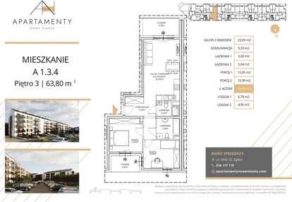 Mieszkanie w inwestycji: Apartamenty Nowe Miasto