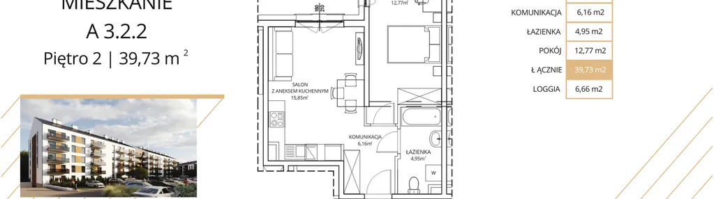 Mieszkanie w inwestycji: Apartamenty Nowe Miasto