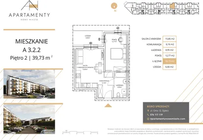 Mieszkanie w inwestycji: Apartamenty Nowe Miasto