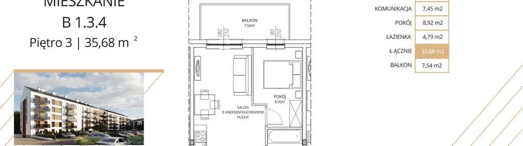 Mieszkanie w inwestycji: Apartamenty Nowe Miasto