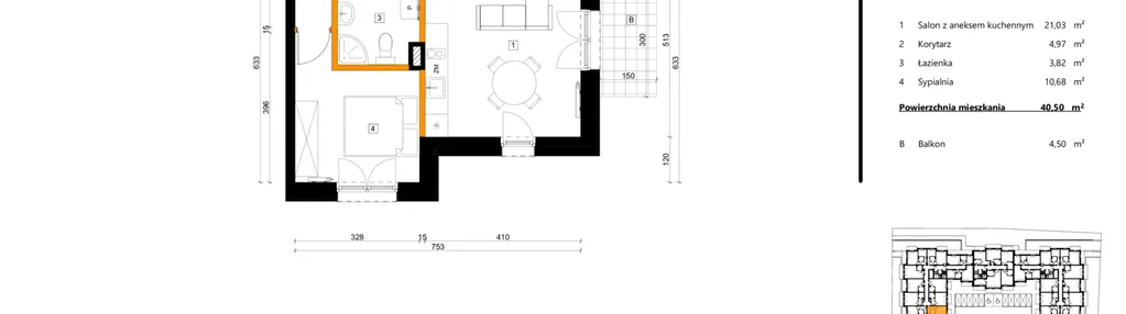 Mieszkanie w inwestycji: SPOT