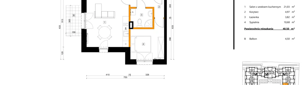 Mieszkanie w inwestycji: SPOT