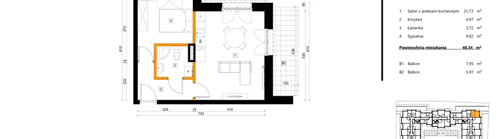 Mieszkanie w inwestycji: SPOT