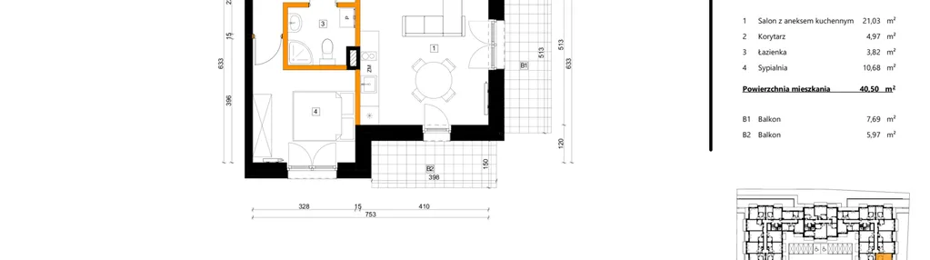 Mieszkanie w inwestycji: SPOT