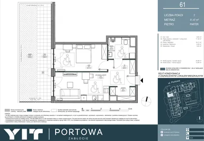 Mieszkanie w inwestycji: Portowa Zabłocie