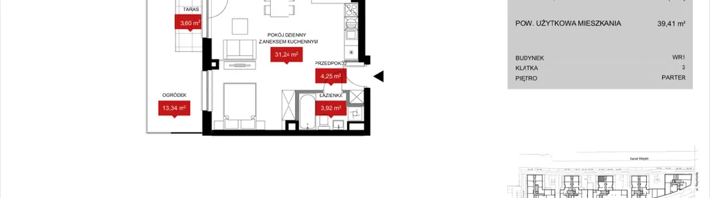 Mieszkanie w inwestycji: Przystań Reymonta