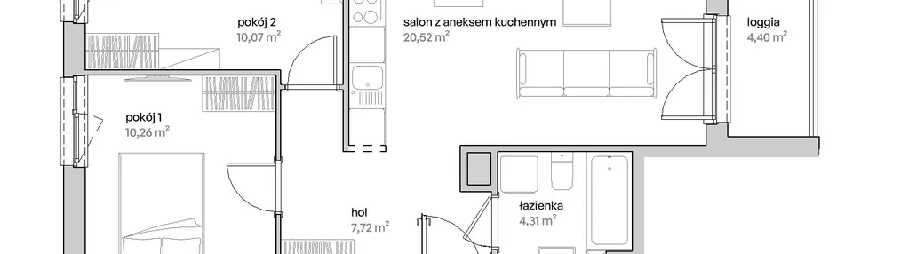 Mieszkanie w inwestycji: Unii Lubelskiej Vita