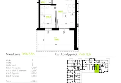 Mieszkanie w inwestycji: Osiedle Natura Park etap II