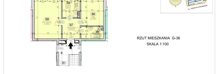 Mieszkanie w inwestycji: Zielony Zakątek - bud. G