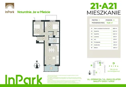 Mieszkanie w inwestycji: InPark