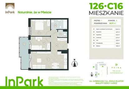 Mieszkanie w inwestycji: InPark