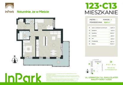 Mieszkanie w inwestycji: InPark