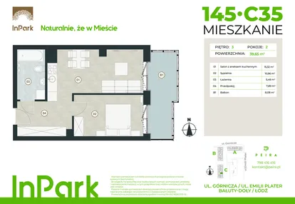 Mieszkanie w inwestycji: InPark