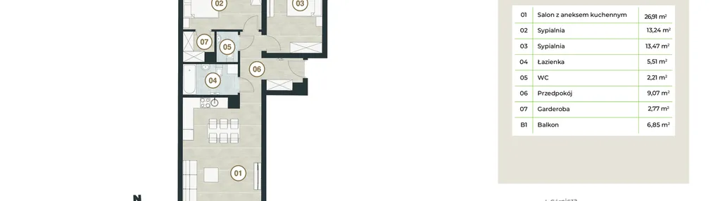 Mieszkanie w inwestycji: InPark