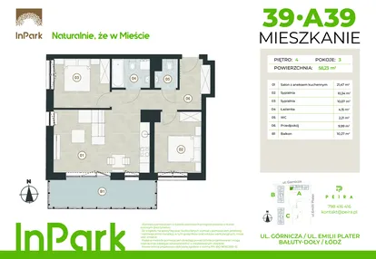Mieszkanie w inwestycji: InPark