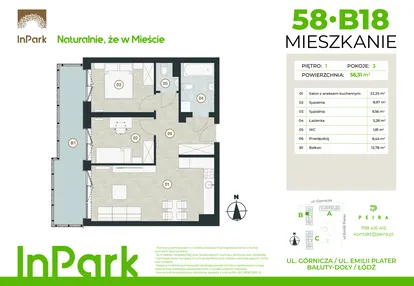 Mieszkanie w inwestycji: InPark