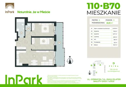 Mieszkanie w inwestycji: InPark