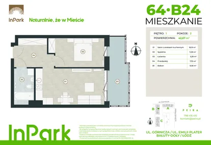 Mieszkanie w inwestycji: InPark