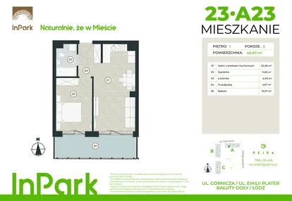 Mieszkanie w inwestycji: InPark