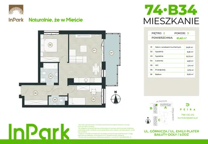 Mieszkanie w inwestycji: InPark