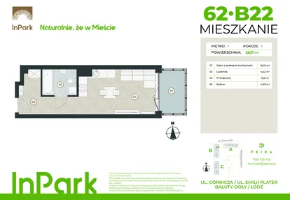 Mieszkanie w inwestycji: InPark