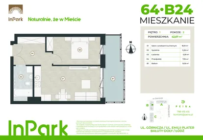 Mieszkanie w inwestycji: InPark