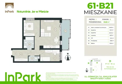 Mieszkanie w inwestycji: InPark