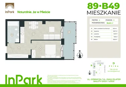 Mieszkanie w inwestycji: InPark