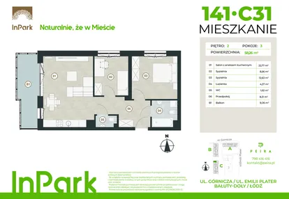 Mieszkanie w inwestycji: InPark