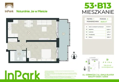Mieszkanie w inwestycji: InPark