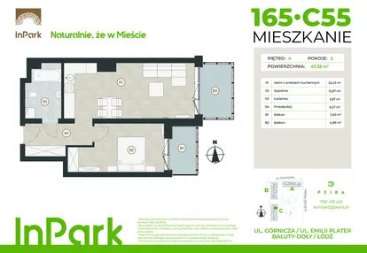 Mieszkanie w inwestycji: InPark