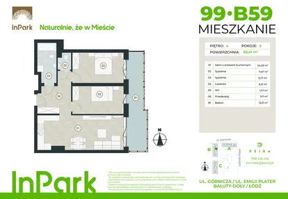 Mieszkanie w inwestycji: InPark