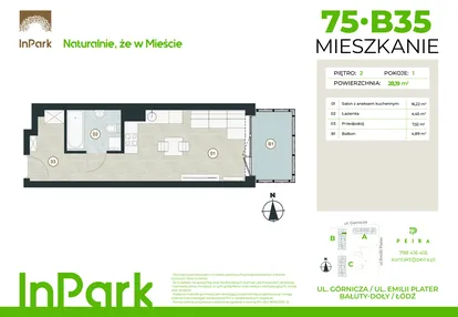 Mieszkanie w inwestycji: InPark