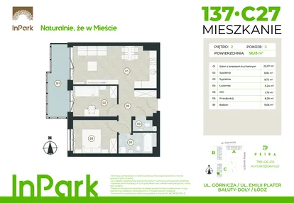Mieszkanie w inwestycji: InPark