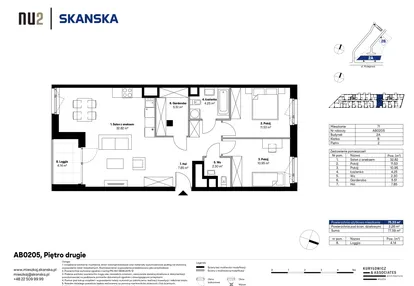 Mieszkanie w inwestycji: NU2 Warszawa Wola