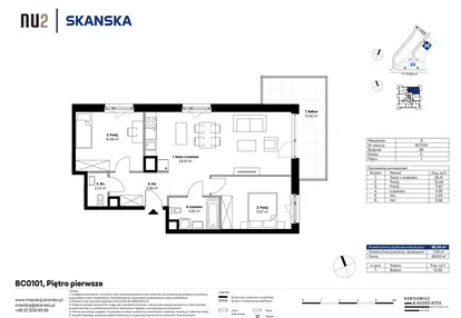 Mieszkanie w inwestycji: NU2 Warszawa Wola