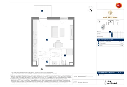 Mieszkanie w inwestycji: Apartamenty Park Matecznego Etap 1