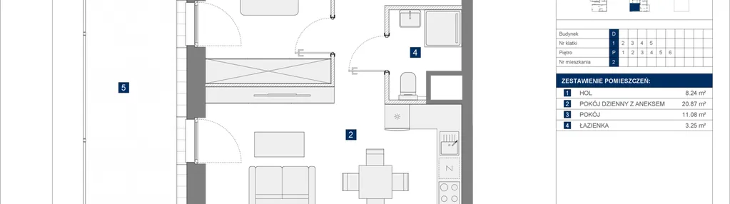 Mieszkanie w inwestycji: Apartamenty Park Matecznego Etap 1