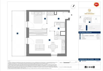 Mieszkanie w inwestycji: Apartamenty Park Matecznego Etap 1