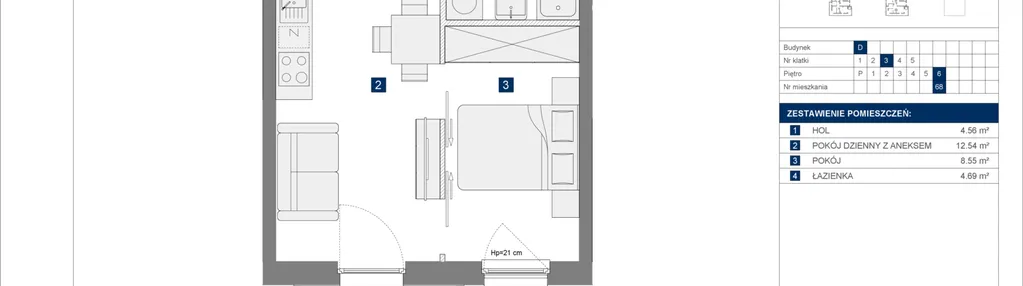 Mieszkanie w inwestycji: Apartamenty Park Matecznego Etap 1