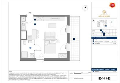 Mieszkanie w inwestycji: Apartamenty Park Matecznego Etap 1