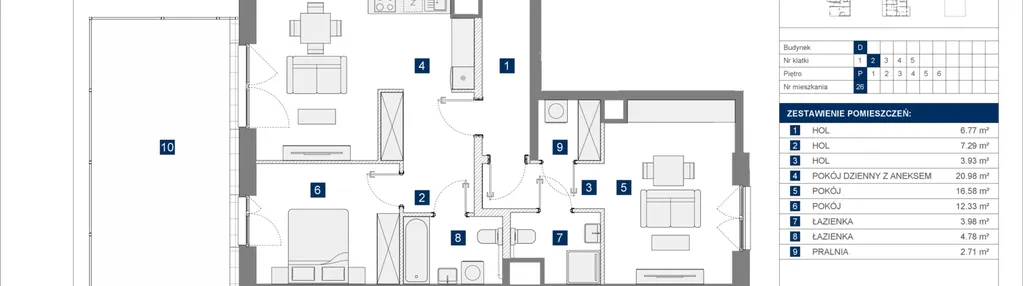 Mieszkanie w inwestycji: Apartamenty Park Matecznego Etap 1