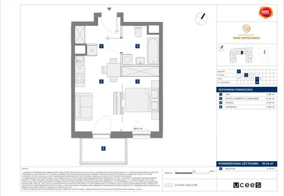 Mieszkanie w inwestycji: Apartamenty Park Matecznego Etap 1