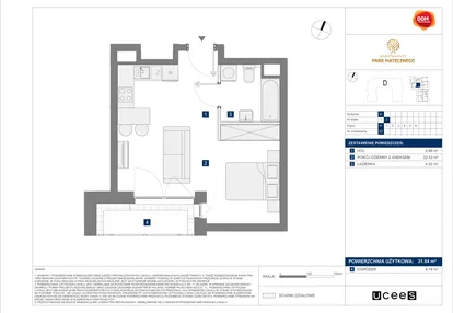 Mieszkanie w inwestycji: Apartamenty Park Matecznego Etap 1